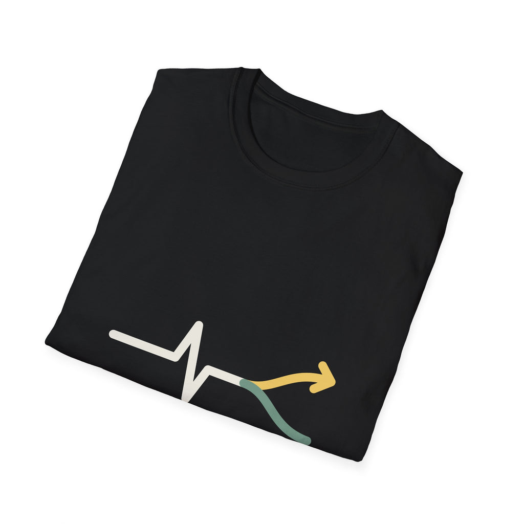 Fork Instinct Mark Tee — Minimalist Gut Instinct Graphic T-Shirt, Soft Unisex Cotton