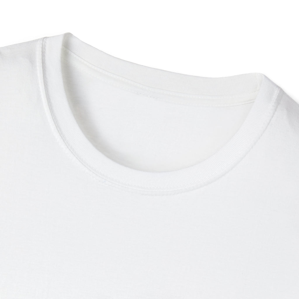 Two Roads One Gut Tee — Front and Back Print, Bold Typography Shirt, Unisex Cotton