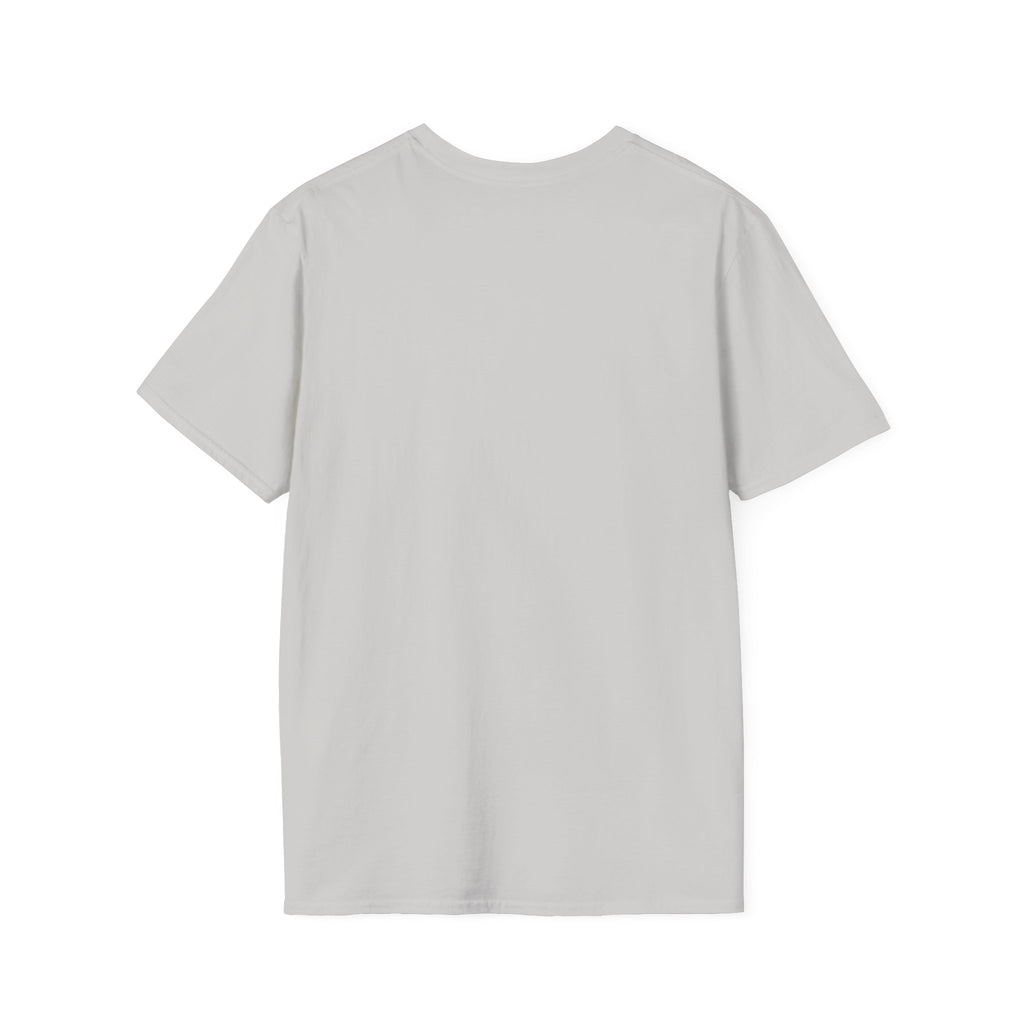 Fork Instinct Mark Tee in Natural and Sand — Minimalist Gut Instinct Graphic Tee, Earth Tone Unisex Shirt