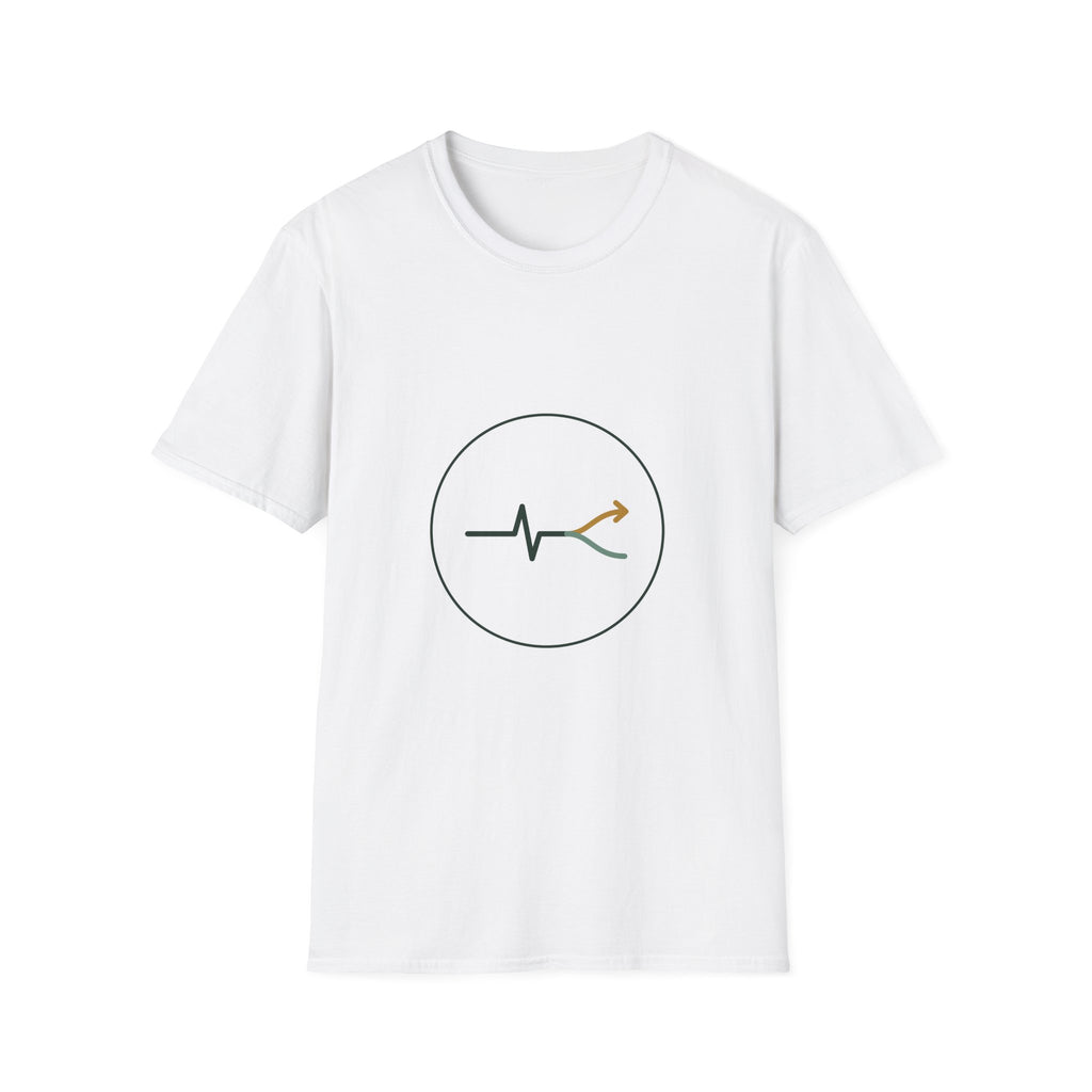 The Seal Tee — Fork Instinct Ring Logo, Minimalist Circle Graphic Unisex Shirt