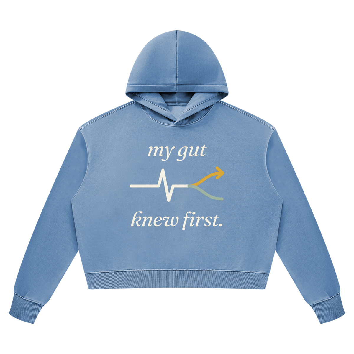 ForkInstinct,HardFork,Message,Hoodie,Women,GutInstinct