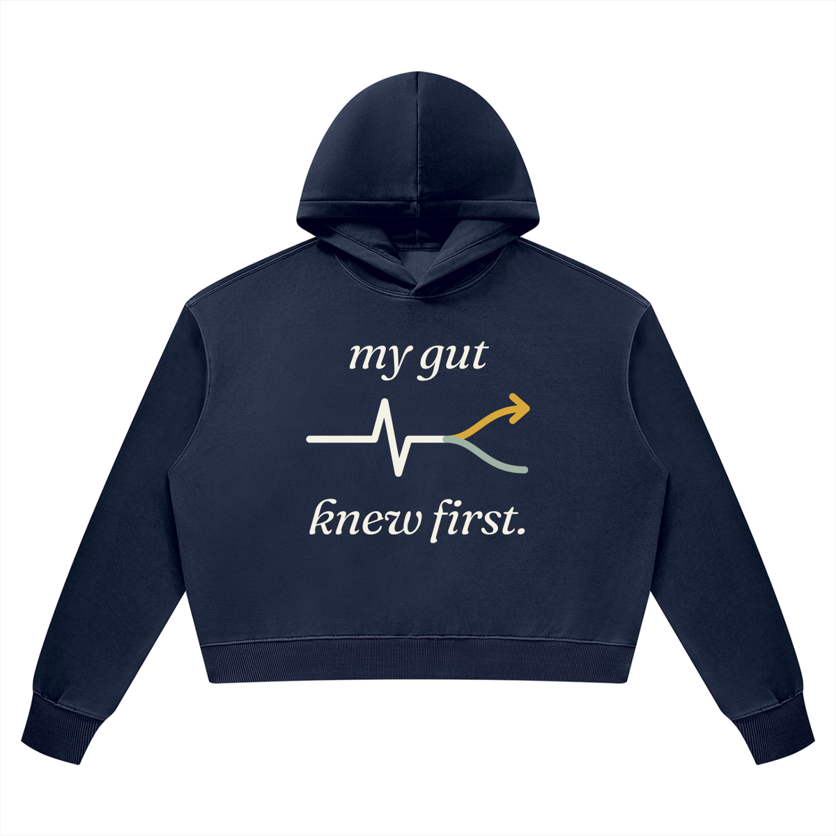 ForkInstinct,HardFork,Message,Hoodie,Women,GutInstinct