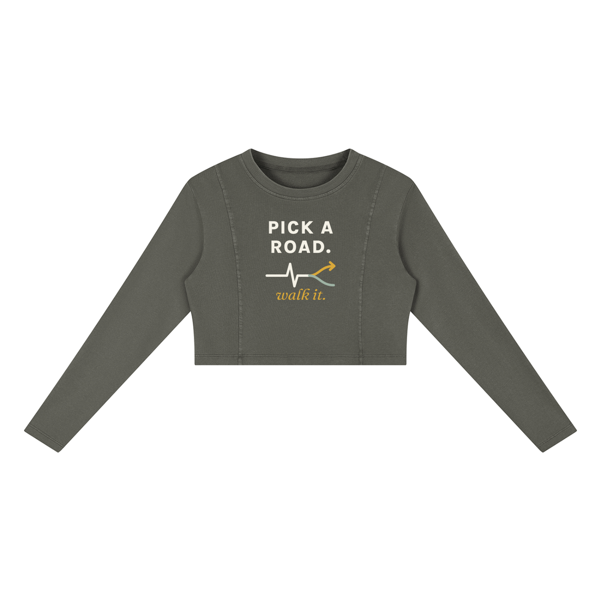 ForkInstinct,HardFork,Message,Sweatshirt,Women
