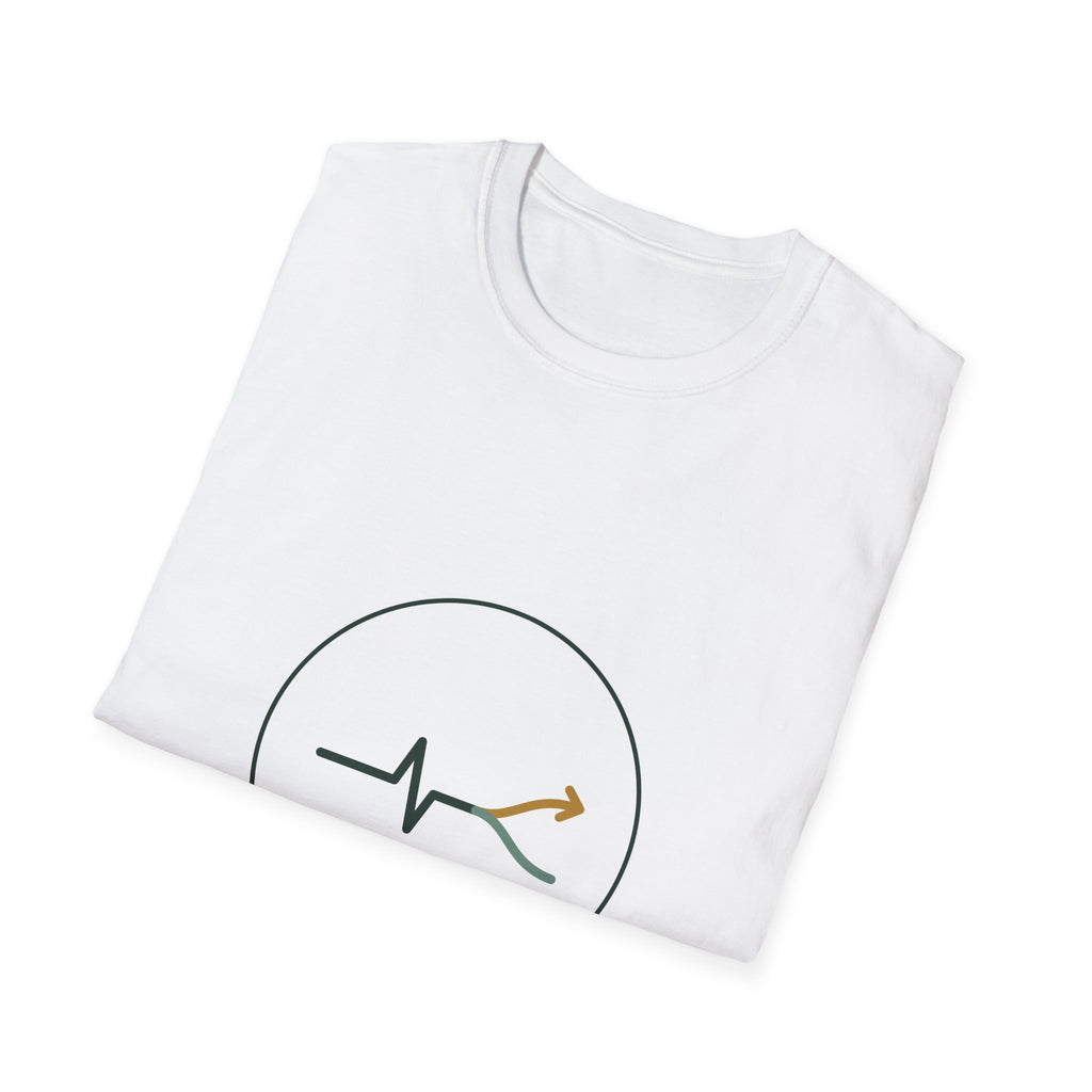 The Seal Tee — Fork Instinct Ring Logo, Minimalist Circle Graphic Unisex Shirt