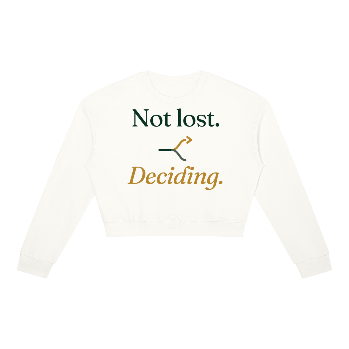 ForkInstinct,SoftFork,Message,Sweatshirt,Women