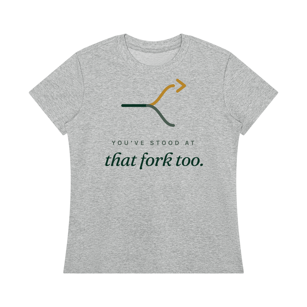 ForkInstinct,SoftFork,Message,Tee,Women