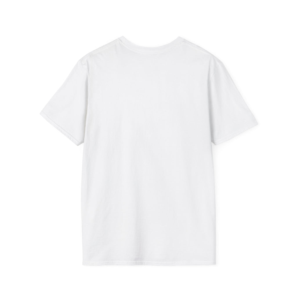 Fork Instinct Mark Tee in Natural and Sand — Minimalist Gut Instinct Graphic Tee, Earth Tone Unisex Shirt