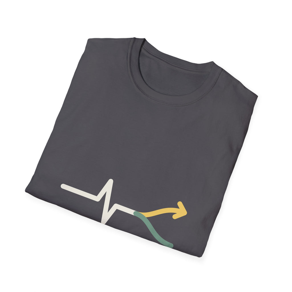 Fork Instinct Mark Tee — Minimalist Gut Instinct Graphic T-Shirt, Soft Unisex Cotton