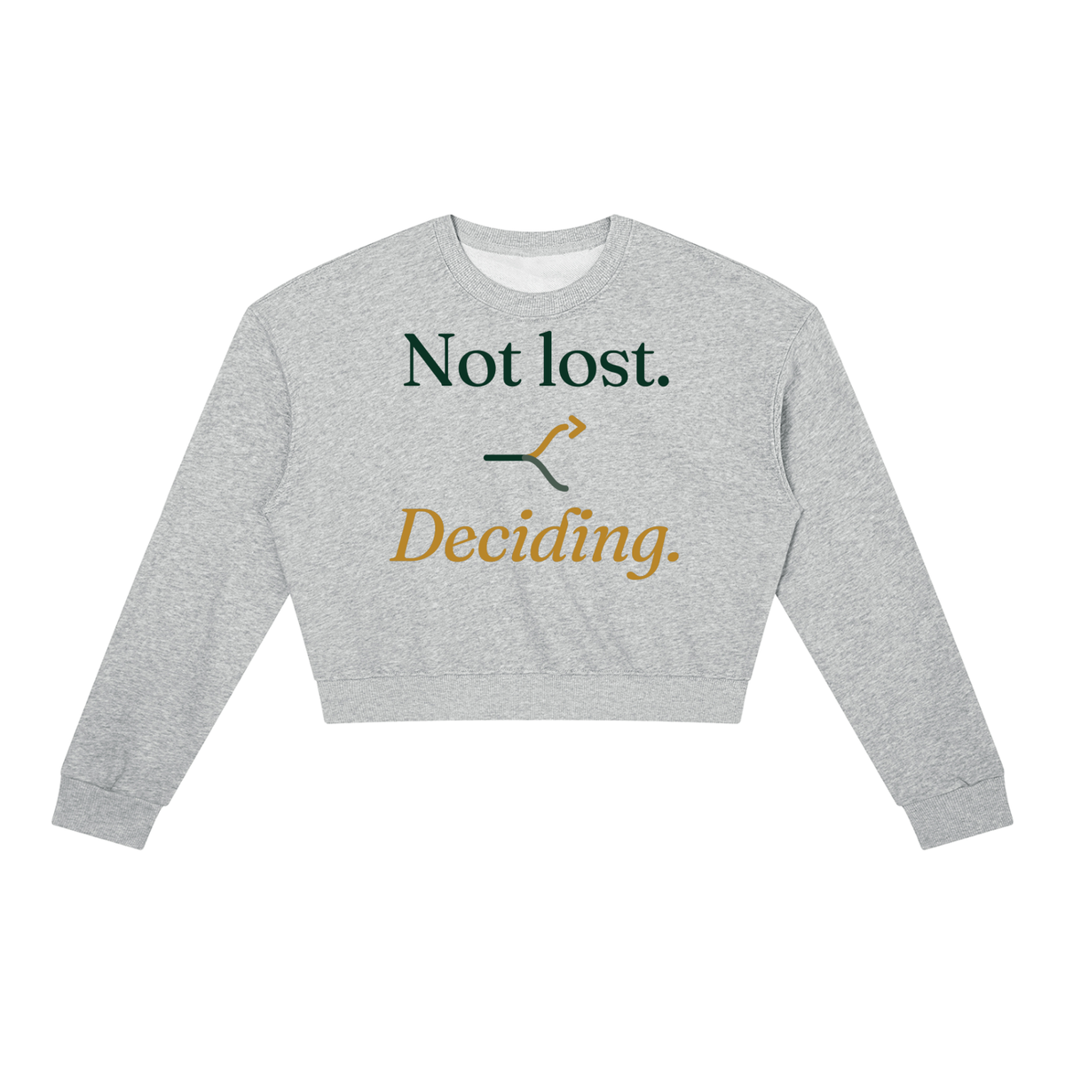 ForkInstinct,SoftFork,Message,Sweatshirt,Women