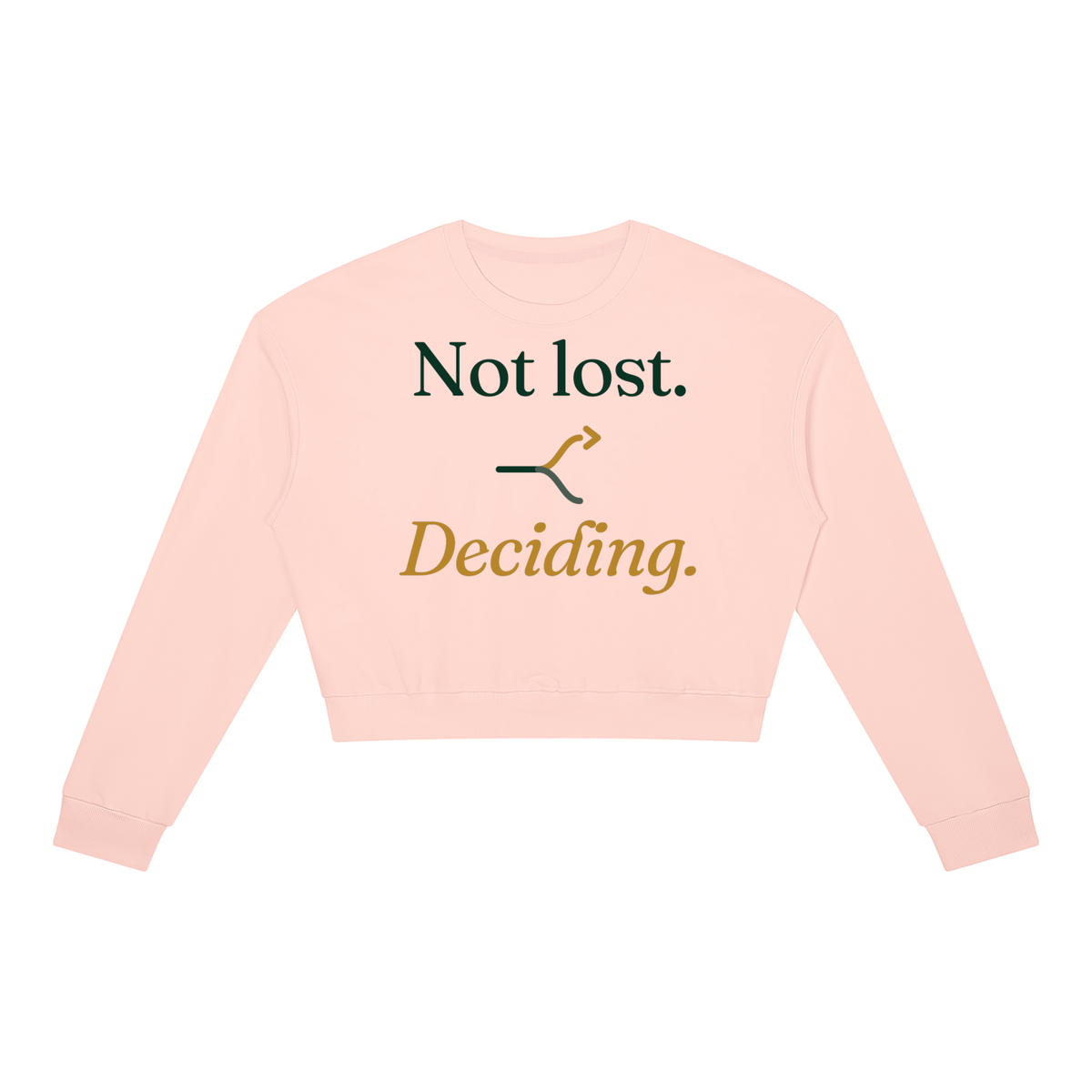 ForkInstinct,SoftFork,Message,Sweatshirt,Women