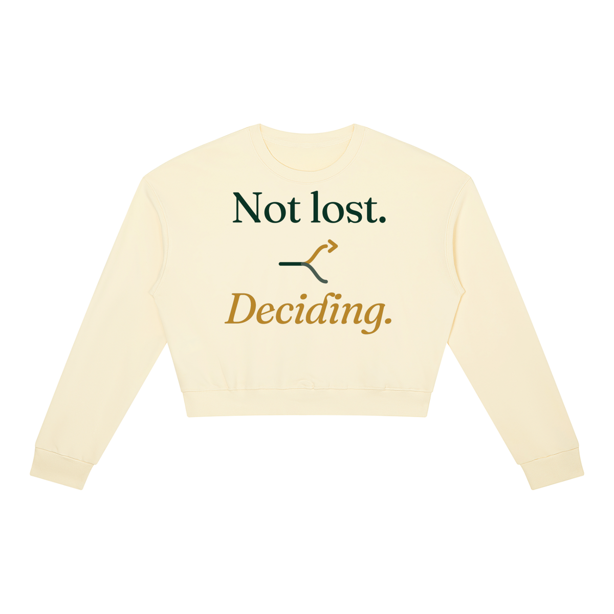 ForkInstinct,SoftFork,Message,Sweatshirt,Women