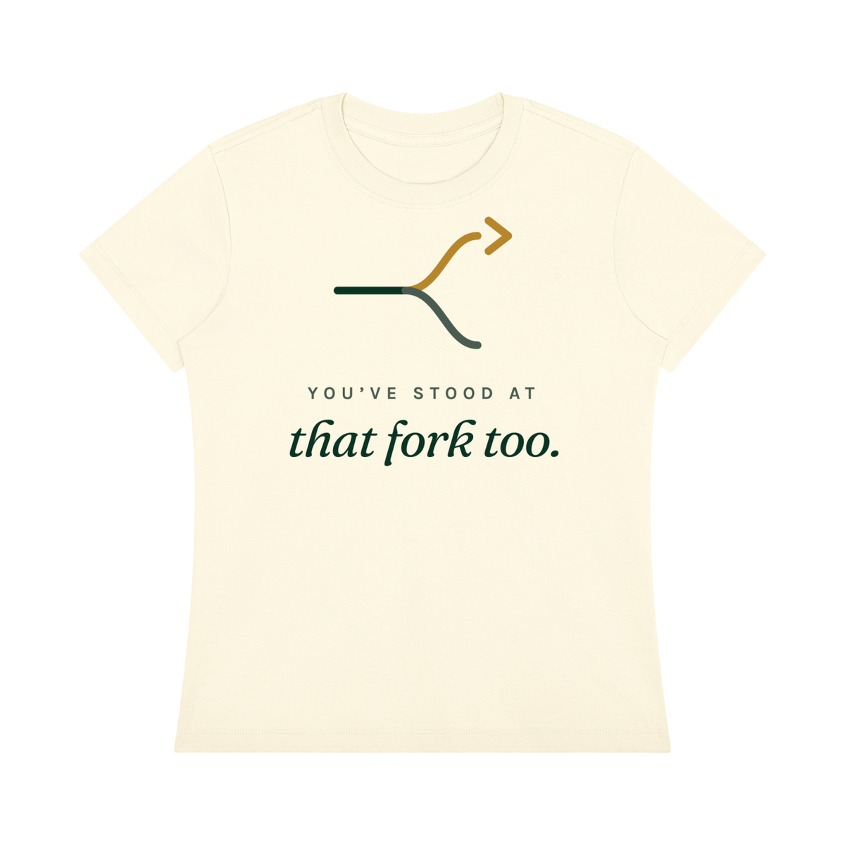 ForkInstinct,SoftFork,Message,Tee,Women