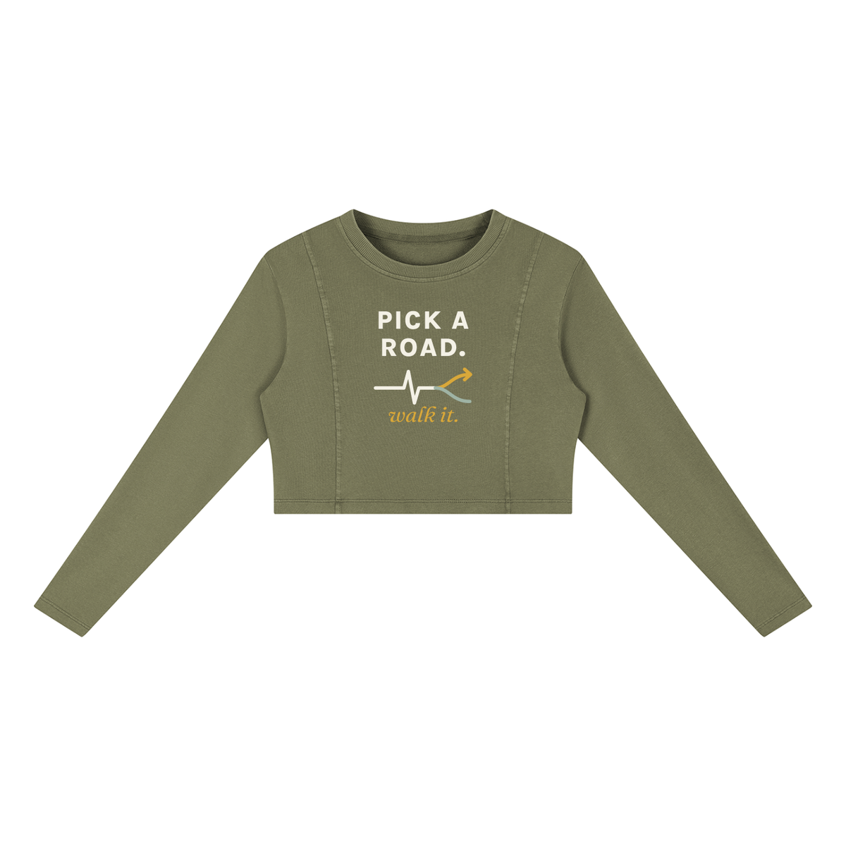 ForkInstinct,HardFork,Message,Sweatshirt,Women