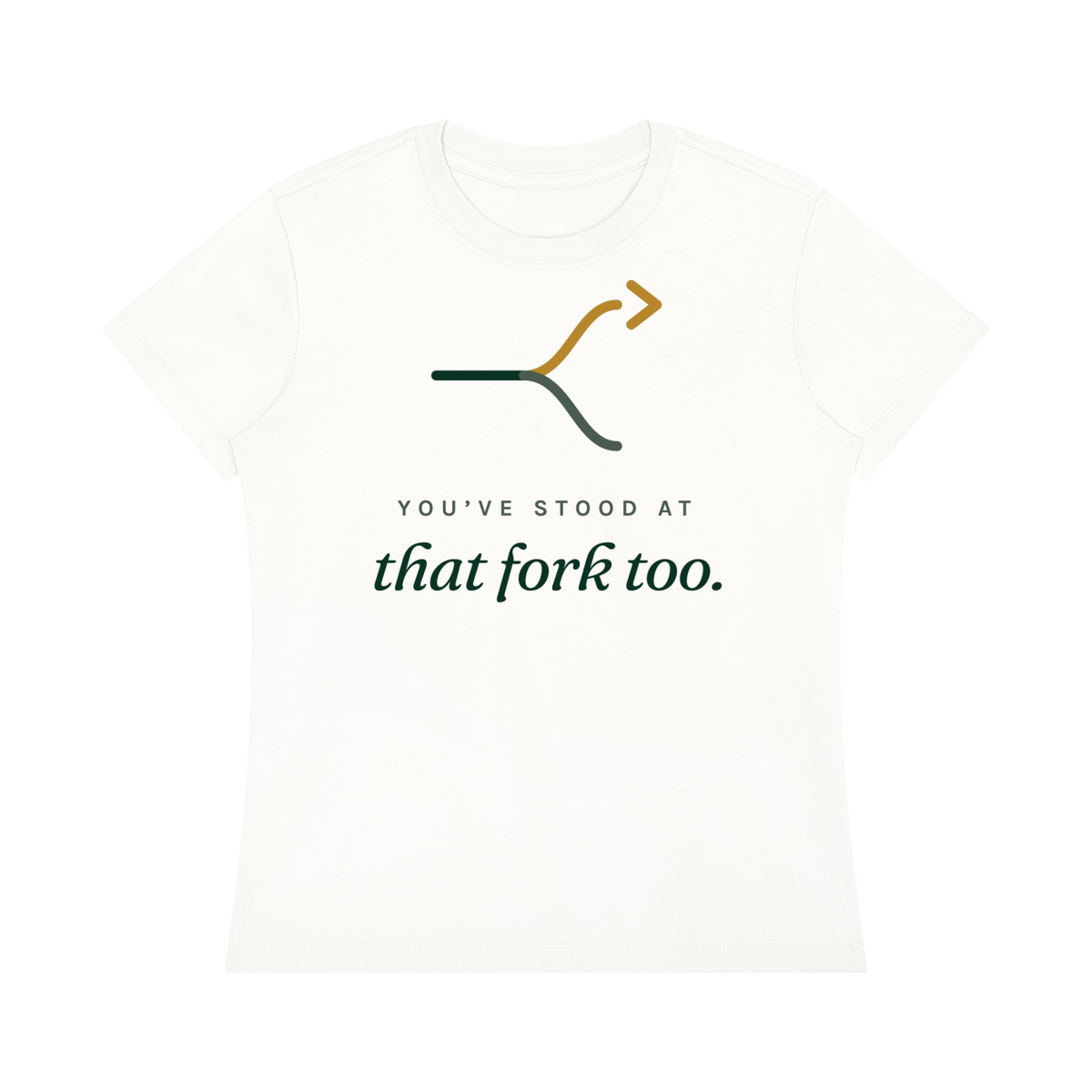 ForkInstinct,SoftFork,Message,Tee,Women