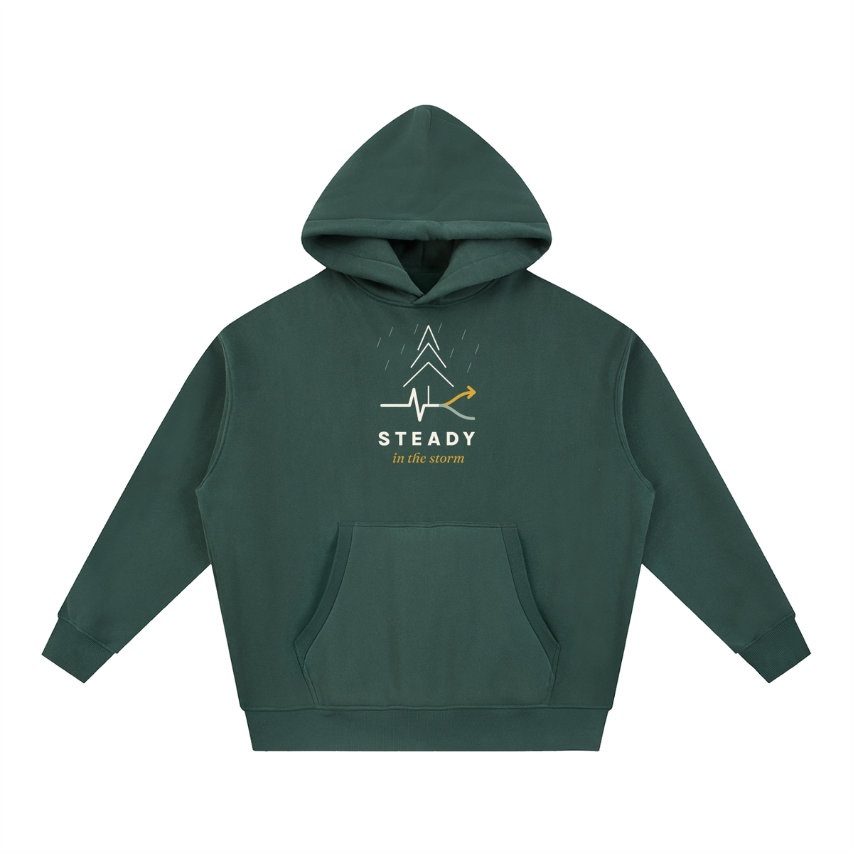 ForkInstinct,HardFork,Message,Hoodie,Unisex,Pine