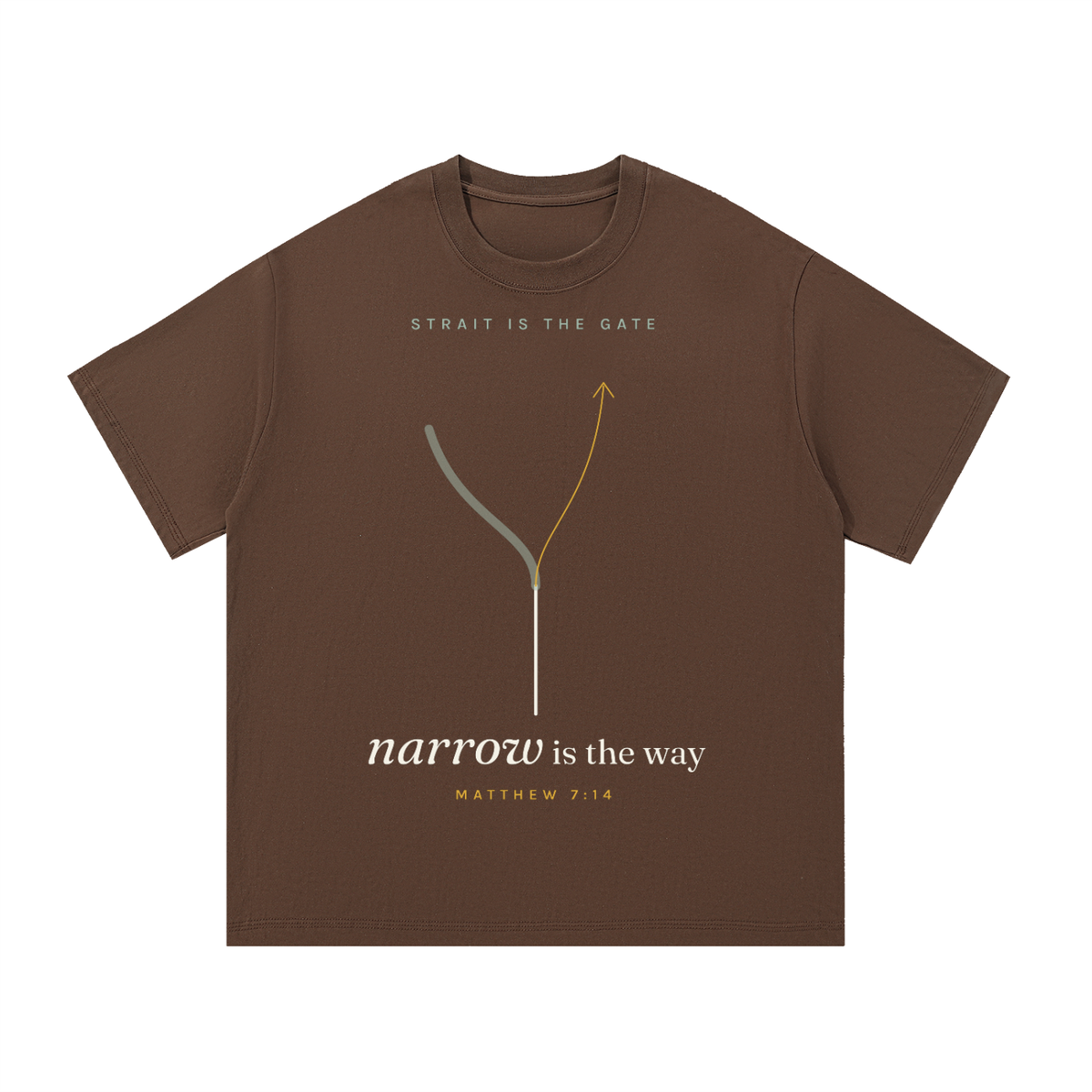 ForkInstinct,SoftFork,Scripture,Tee,Unisex,Matthew