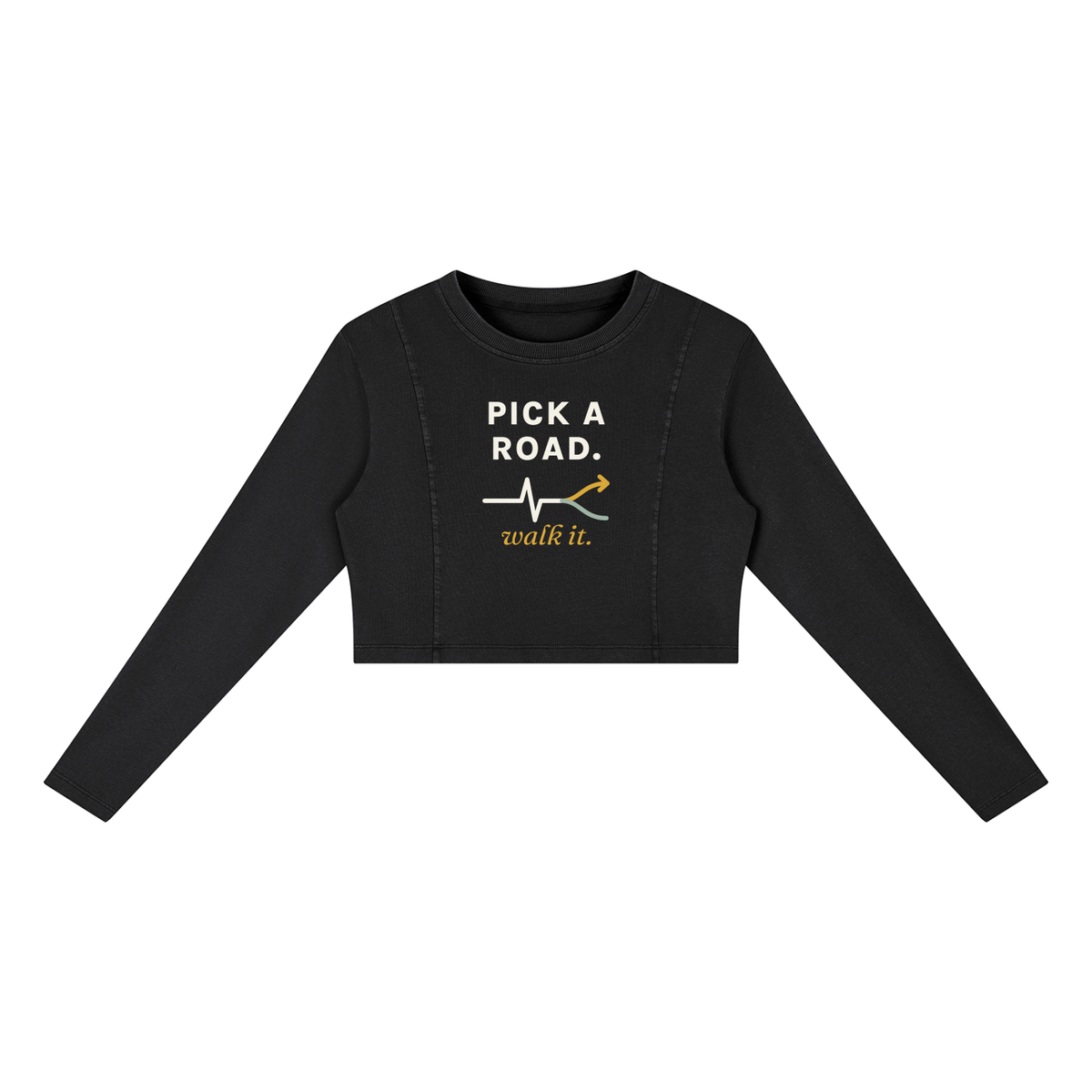 ForkInstinct,HardFork,Message,Sweatshirt,Women